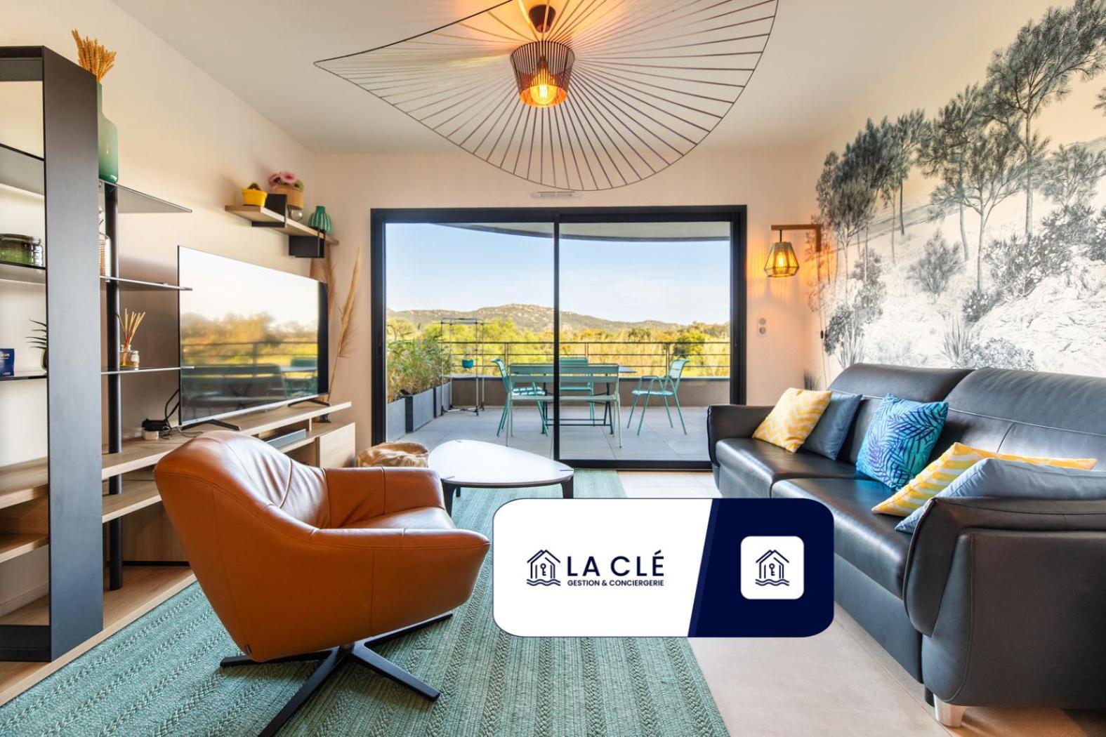 Апартаменти La Cle Terrasse, Proche Port,Centre, Parking,Clim Порто-Веккіо Екстер'єр фото